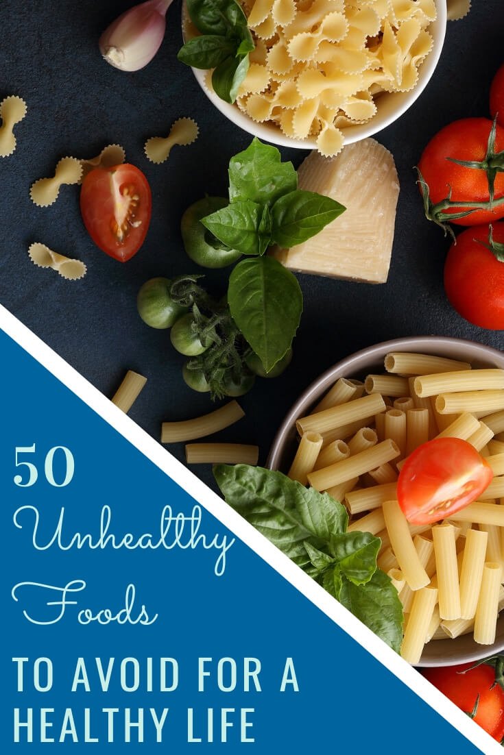 unhealthy foods