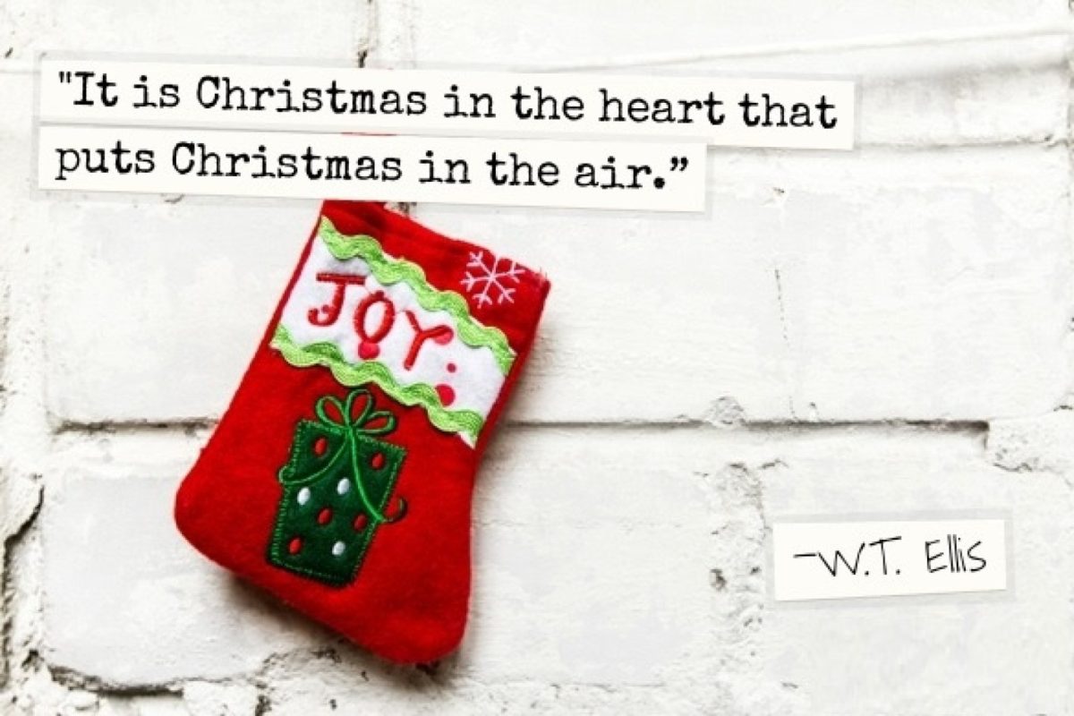 Inspirational Christmas Quotes To Lift The Spirit Of Joy