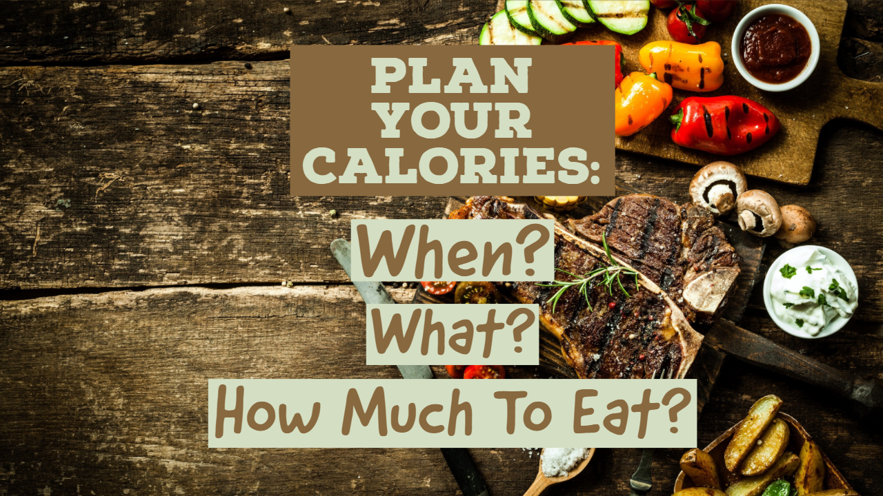 Plan Your Calories: When, What, and How Much to Eat?